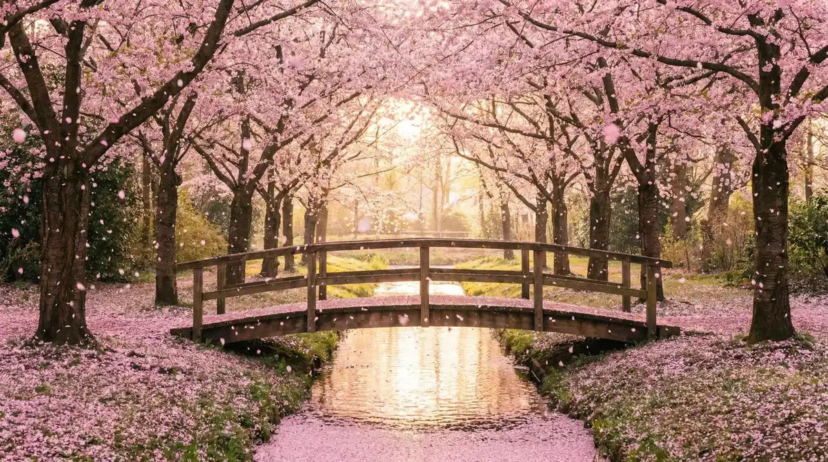 樱花桥畔 - 一生一世美人骨电视剧在线观看 唯美风景